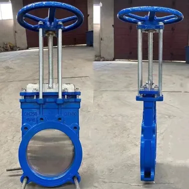 Manueller Messerschieber aus duktilem Eisen